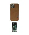 ieg™ iPhone 12 Pro Max Kılıf Doruk Asil Koleksiyonu - Şeffaf 360 Full Body Arka Koruyucu