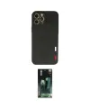 ieg™ iPhone 12 Pro Max Kılıf Doruk Asil Koleksiyonu - Şeffaf 360 Full Body Arka Koruyucu