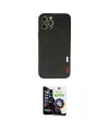 ieg™ iPhone 12 Pro Max Kılıf Doruk Asil Koleksiyonu - Şeffaf Temperli Cam Ekran Koruyucu