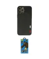 ieg™ iPhone 12 Pro Max Kılıf Doruk Asil Koleksiyonu - Siyah 18D Cam Ekran Koruyucu