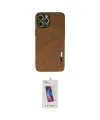ieg™ iPhone 12 Pro Max Kılıf Doruk Asil Koleksiyonu - Siyah Joko 5D Cam