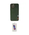 ieg™ iPhone 12 Pro Max Kılıf Doruk Asil Koleksiyonu - Siyah Joko 5D Cam