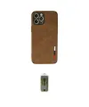 ieg™ iPhone 12 Pro Max Kılıf Doruk Asil Koleksiyonu - Siyah Joko Magic 5D Hayalet Cam