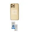 ieg™ iPhone 12 Pro Max Kılıf Doruk Doku Prime - Şeffaf Royal Nano Ekran Koruyucu