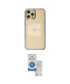 ieg™ iPhone 12 Pro Max Kılıf Doruk Doku Prime - Şeffaf Royal Nano Ekran Koruyucu
