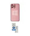 ieg™ iPhone 12 Pro Max Kılıf Doruk Doku Prime - Şeffaf Royal Nano Ekran Koruyucu