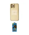 ieg™ iPhone 12 Pro Max Kılıf Doruk Doku Prime - Siyah 18D Cam Ekran Koruyucu