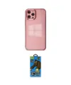 ieg™ iPhone 12 Pro Max Kılıf Doruk Doku Prime - Siyah 18D Cam Ekran Koruyucu
