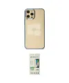 ieg™ iPhone 12 Pro Max Kılıf Doruk Doku Prime - Siyah 20D Premium Cam Ekran Koruyucu