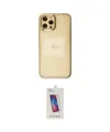 ieg™ iPhone 12 Pro Max Kılıf Doruk Doku Prime - Siyah Joko 5D Cam