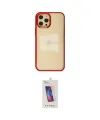 ieg™ iPhone 12 Pro Max Kılıf Doruk Doku Prime - Siyah Joko 5D Cam