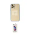 ieg™ iPhone 12 Pro Max Kılıf Doruk Doku Prime - Siyah Joko 5D Cam