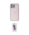 ieg™ iPhone 12 Pro Max Kılıf Doruk Doku Prime - Siyah Joko 5D Cam