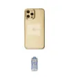ieg™ iPhone 12 Pro Max Kılıf Doruk Doku Prime - Siyah Joko Magic 5D Cam
