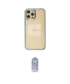 ieg™ iPhone 12 Pro Max Kılıf Doruk Doku Prime - Siyah Joko Magic 5D Cam