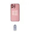 ieg™ iPhone 12 Pro Max Kılıf Doruk Doku Prime - Siyah Joko Magic 5D Cam