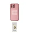 ieg™ iPhone 12 Pro Max Kılıf Doruk Doku Prime - Siyah Mat Seramik Nano Ekran Koruyucu