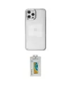 ieg™ iPhone 12 Pro Max Kılıf Doruk Doku Prime - Siyah Polymer Nano Ekran Koruyucu