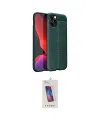 ieg™ iPhone 12 Pro Max Kılıf Doruk Klasik Özel Seri - Siyah Joko 5D Cam
