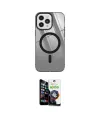 ieg™ iPhone 12 Pro Max Kılıf Doruk Prime - Şeffaf Temperli Cam Ekran Koruyucu
