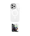 ieg™ iPhone 12 Pro Max Kılıf Doruk Prime - Şeffaf Temperli Cam Ekran Koruyucu