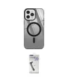 ieg™ iPhone 12 Pro Max Kılıf Doruk Prime - Şeffaf Uv Polymer Nano Ekran Koruyucu