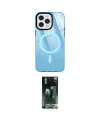 ieg™ iPhone 12 Pro Max Kılıf Doruk Prime - Siyah 360 Mat Full Body Arka Koruyucu