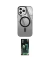 ieg™ iPhone 12 Pro Max Kılıf Doruk Prime - Siyah 360 Mat Full Body Arka Koruyucu