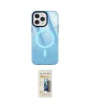 ieg™ iPhone 12 Pro Max Kılıf Doruk Prime - Siyah 6D Mat Seramik Hayalet Nano Ekran Koruyucu