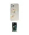 ieg™ iPhone 12 Pro Max Kılıf Eksen Asil Prime - Şeffaf 360 Full Body Arka Koruyucu