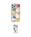 ieg™ iPhone 12 Pro Max Kılıf Eksen Asil Prime - Şeffaf Uv Polymer Nano Ekran Koruyucu