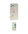 ieg™ iPhone 12 Pro Max Kılıf Eksen Asil Prime - Siyah 20D Premium Cam Ekran Koruyucu