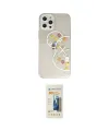 ieg™ iPhone 12 Pro Max Kılıf Eksen Asil Prime - Siyah 6D Mat Seramik Hayalet Nano Ekran Koruyucu