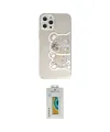 ieg™ iPhone 12 Pro Max Kılıf Eksen Asil Prime - Siyah Polymer Nano Ekran Koruyucu