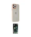 ieg™ iPhone 12 Pro Max Kılıf Eksen Doku Prime - Siyah 360 Mat Full Body Arka Koruyucu