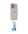 ieg™ iPhone 12 Pro Max Kılıf Eksen Doku Prime - Siyah 5D Eko Cam Ekran Koruyucu