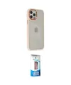 ieg™ iPhone 12 Pro Max Kılıf Eksen Doku Prime - Siyah 5D Eko Cam Ekran Koruyucu