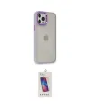 ieg™ iPhone 12 Pro Max Kılıf Eksen Doku Prime - Siyah Joko 5D Cam