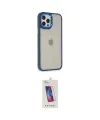 ieg™ iPhone 12 Pro Max Kılıf Eksen Doku Prime - Siyah Joko 5D Cam