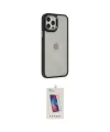 ieg™ iPhone 12 Pro Max Kılıf Eksen Doku Prime - Siyah Joko 5D Cam