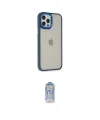 ieg™ iPhone 12 Pro Max Kılıf Eksen Doku Prime - Siyah Joko Magic 5D Cam