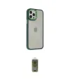 ieg™ iPhone 12 Pro Max Kılıf Eksen Doku Prime - Siyah Joko Magic 5D Hayalet Cam