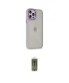 ieg™ iPhone 12 Pro Max Kılıf Eksen Doku Prime - Siyah Joko Magic 5D Hayalet Cam