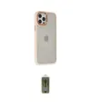ieg™ iPhone 12 Pro Max Kılıf Eksen Doku Prime - Siyah Joko Magic 5D Hayalet Cam