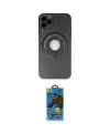 ieg™ iPhone 12 Pro Max Kılıf Eksen Klasik Prime - Siyah 18D Cam Ekran Koruyucu