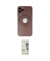 ieg™ iPhone 12 Pro Max Kılıf Eksen Klasik Prime - Siyah 20D Premium Cam Ekran Koruyucu