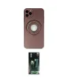 ieg™ iPhone 12 Pro Max Kılıf Eksen Klasik Prime - Siyah 360 Mat Full Body Arka Koruyucu