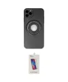 ieg™ iPhone 12 Pro Max Kılıf Eksen Klasik Prime - Siyah Joko 5D Cam