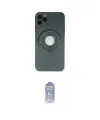 ieg™ iPhone 12 Pro Max Kılıf Eksen Klasik Prime - Siyah Joko Magic 5D Cam