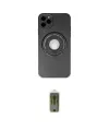 ieg™ iPhone 12 Pro Max Kılıf Eksen Klasik Prime - Siyah Joko Magic 5D Hayalet Cam